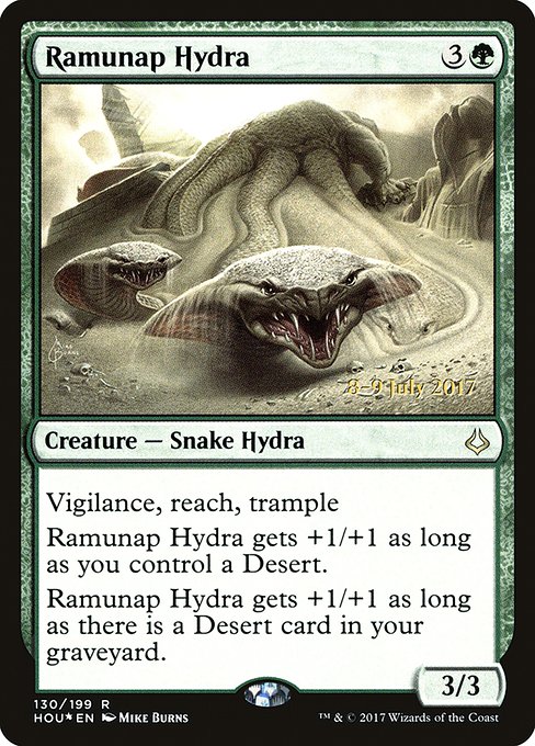 Magic the Gathering Card - Ramunap Hydra - MTG Circle