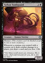 Magic the Gathering Card - Yathan Tombguard - MTG Circle