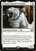 Magic the Gathering Card - Isamaru, Hound of Konda - MTG Circle