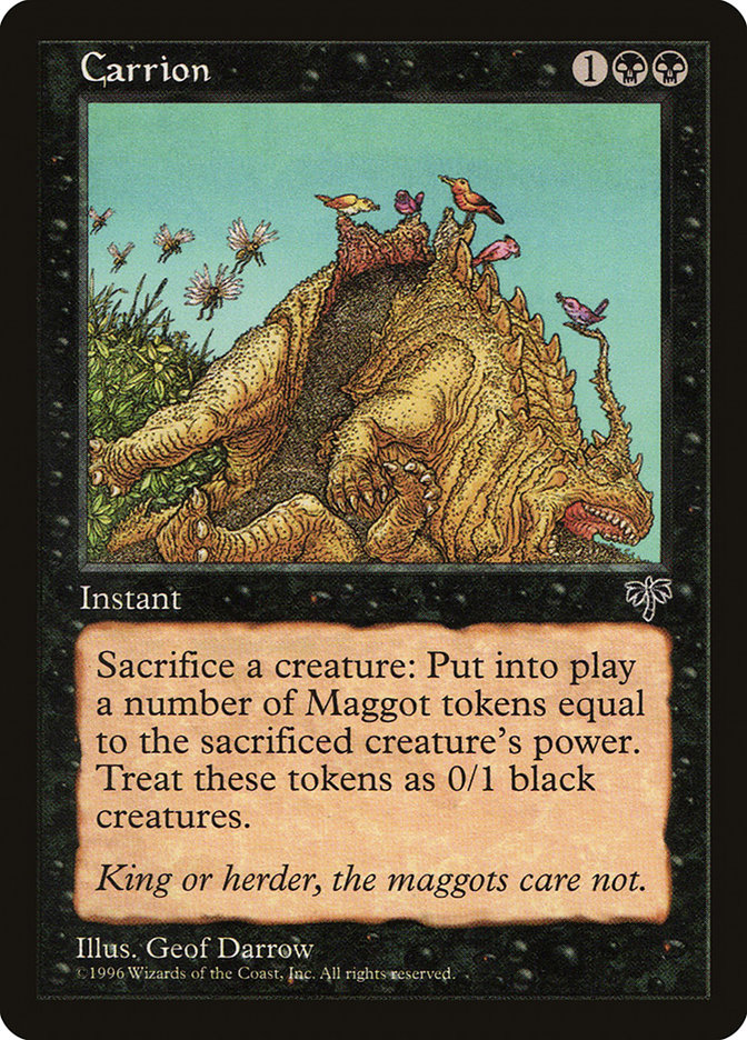 Magic the Gathering Card - Carrion - MTG Circle