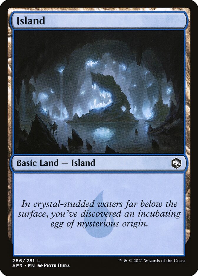 Magic the Gathering Card - Island - MTG Circle