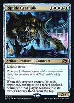 Magic the Gathering Card - Riptide Gearhulk - MTG Circle