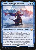 Magic the Gathering Card - Urza, Lord High Artificer - MTG Circle