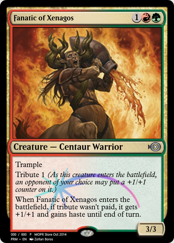 Magic the Gathering Card - Fanatic of Xenagos - MTG Circle