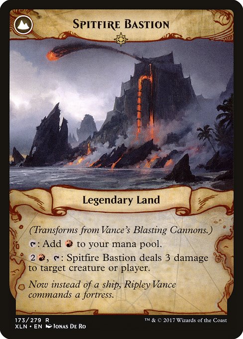 Magic the Gathering Card - Spitfire Bastion - MTG Circle