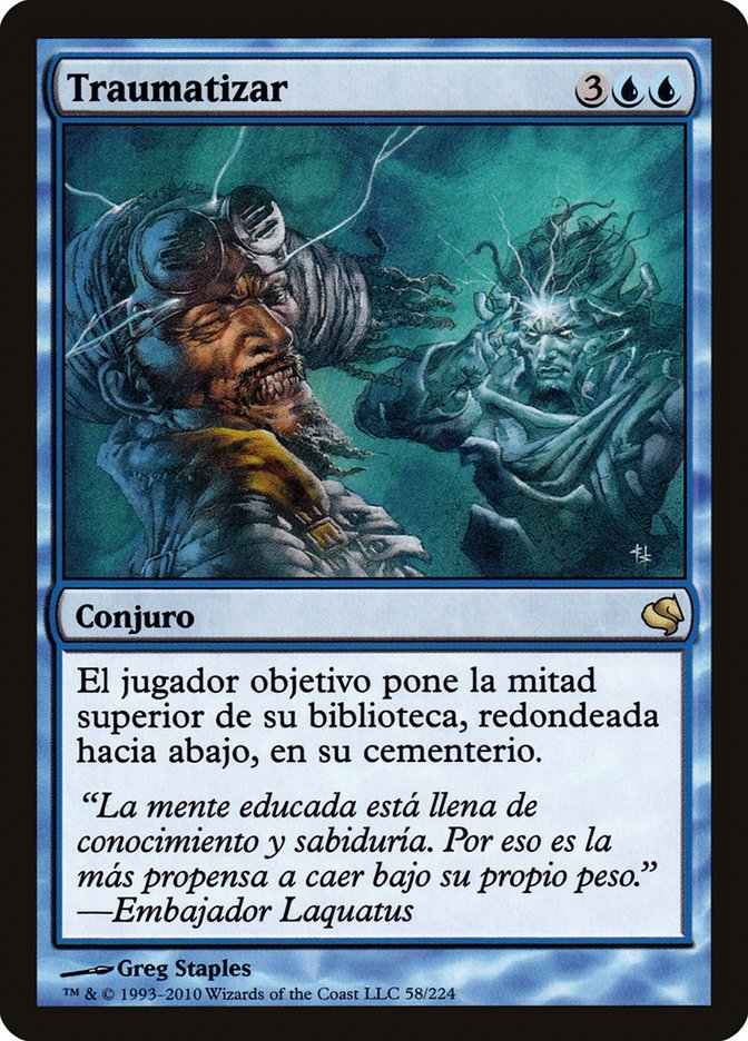 Magic the Gathering Card - Traumatize - MTG Circle