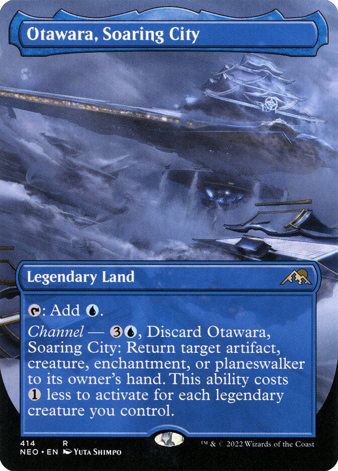 Magic the Gathering Card - Otawara, Soaring City - MTG Circle