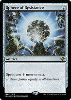 Magic the Gathering Card - Sphere of Resistance - MTG Circle