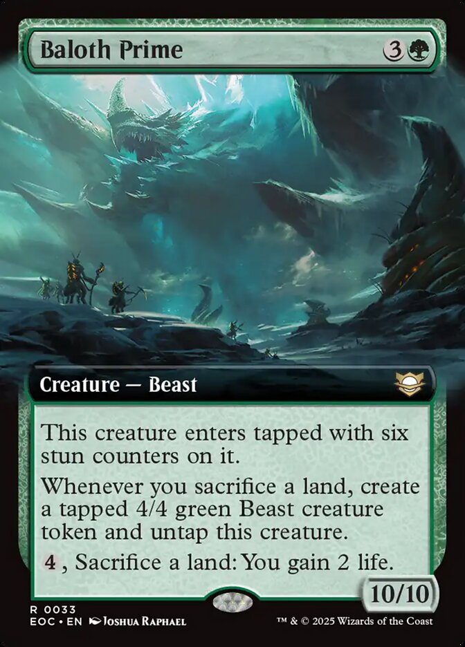 Magic the Gathering Card - Baloth Prime - MTG Circle