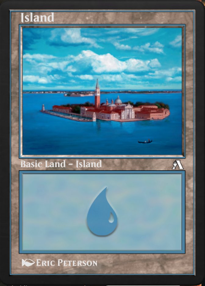 Magic the Gathering Card - Island - MTG Circle