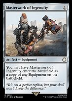 Magic the Gathering Card - Masterwork of Ingenuity - MTG Circle