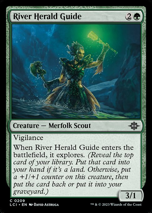 Magic the Gathering Card - River Herald Guide - MTG Circle