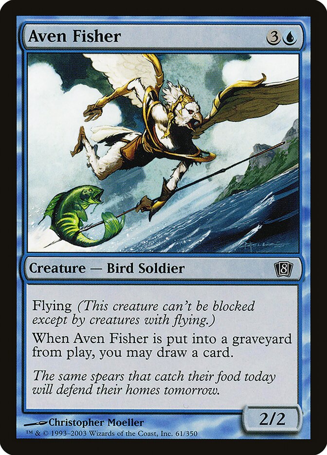 Magic the Gathering Card - Aven Fisher - MTG Circle