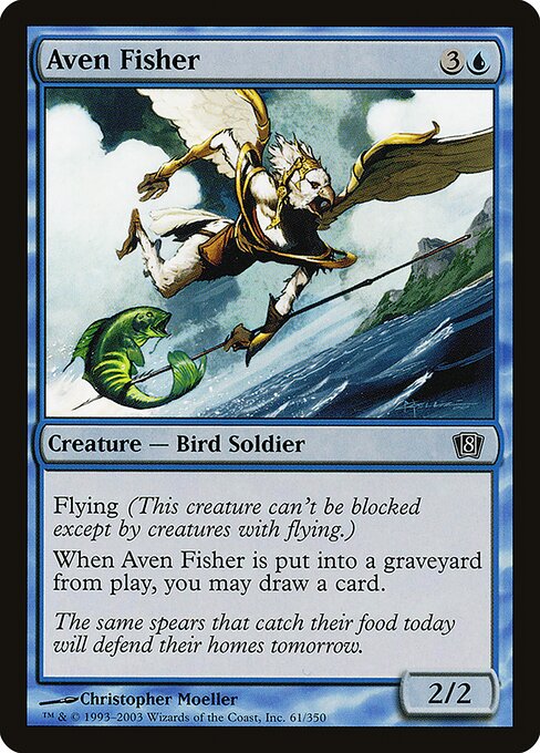 Magic the Gathering Card - Aven Fisher - MTG Circle