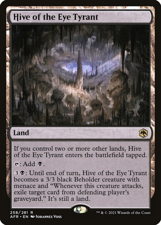 Magic the Gathering Card - Hive of the Eye Tyrant - MTG Circle