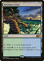 Magic the Gathering Card - Yavimaya Coast - MTG Circle