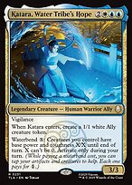 Magic the Gathering Card - Katara, Water Tribe's Hope - MTG Circle