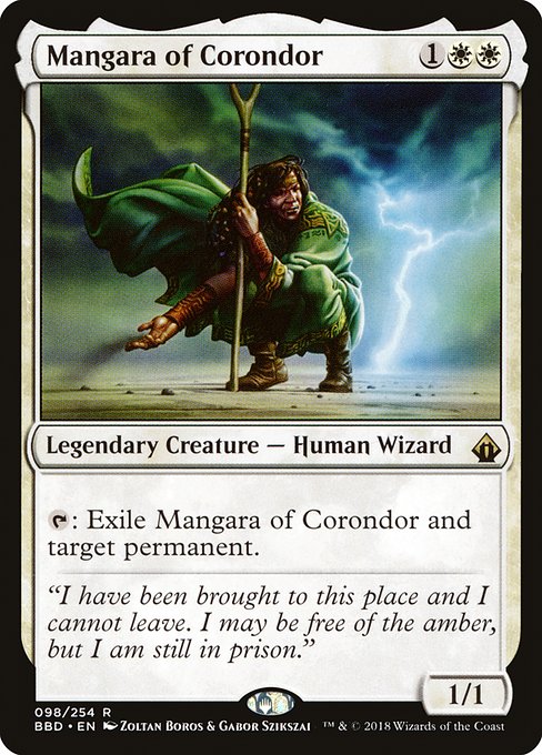 Magic the Gathering Card - Mangara of Corondor - MTG Circle
