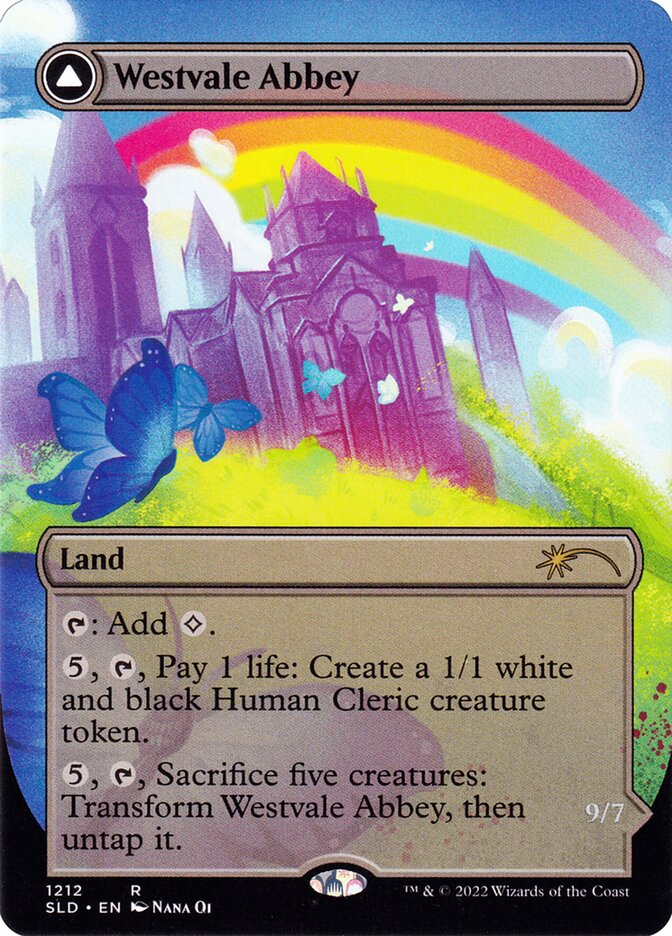 Magic the Gathering Card - Westvale Abbey - MTG Circle