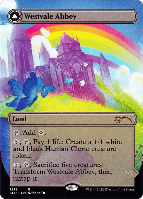 Magic the Gathering Card - Westvale Abbey - MTG Circle
