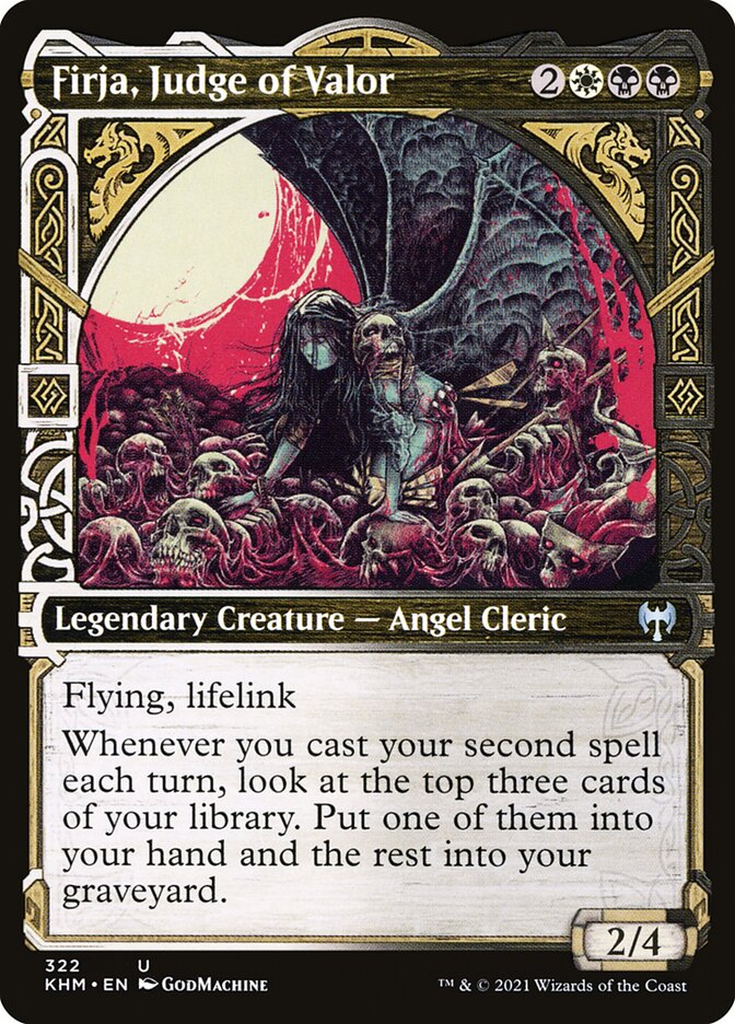 Magic the Gathering Card - Firja, Judge of Valor - MTG Circle