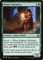 Magic the Gathering Card - Hidden Herbalists - MTG Circle