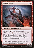 Magic the Gathering Card - Scorch Rider - MTG Circle