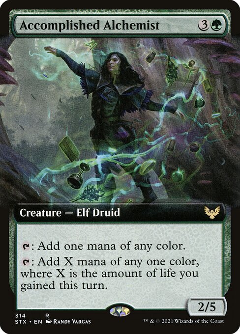 Magic the Gathering Card - Accomplished Alchemist - MTG Circle