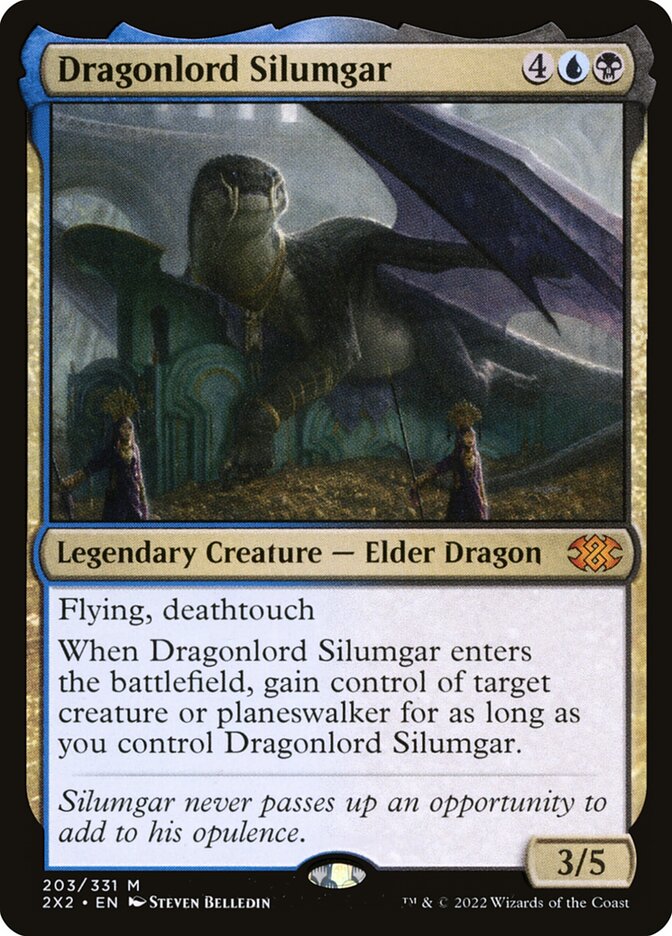 Magic the Gathering Card - Dragonlord Silumgar - MTG Circle
