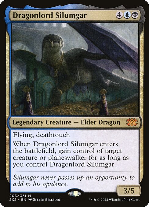 Magic the Gathering Card - Dragonlord Silumgar - MTG Circle