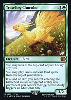 Magic the Gathering Card - Traveling Chocobo - MTG Circle