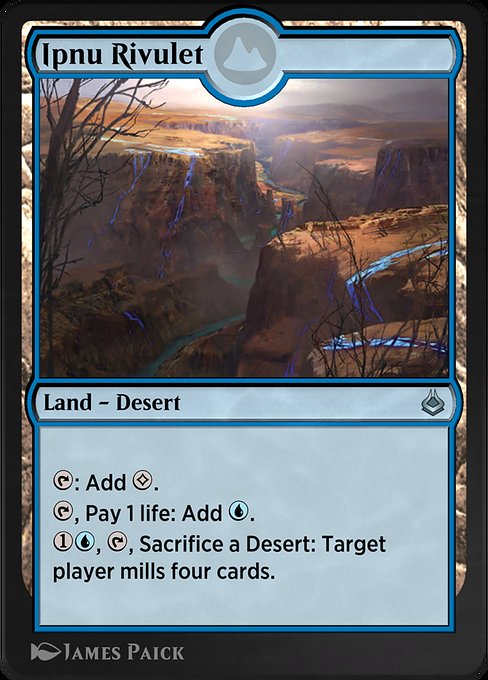 Magic the Gathering Card - Ipnu Rivulet - MTG Circle
