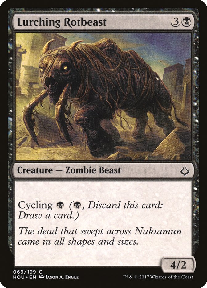 Magic the Gathering Card - Lurching Rotbeast - MTG Circle