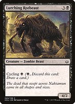 Magic the Gathering Card - Lurching Rotbeast - MTG Circle