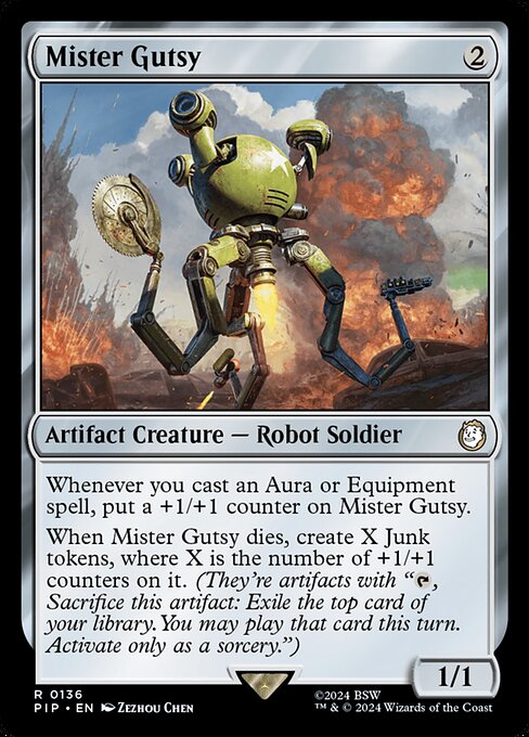 Magic the Gathering Card - Mister Gutsy - MTG Circle