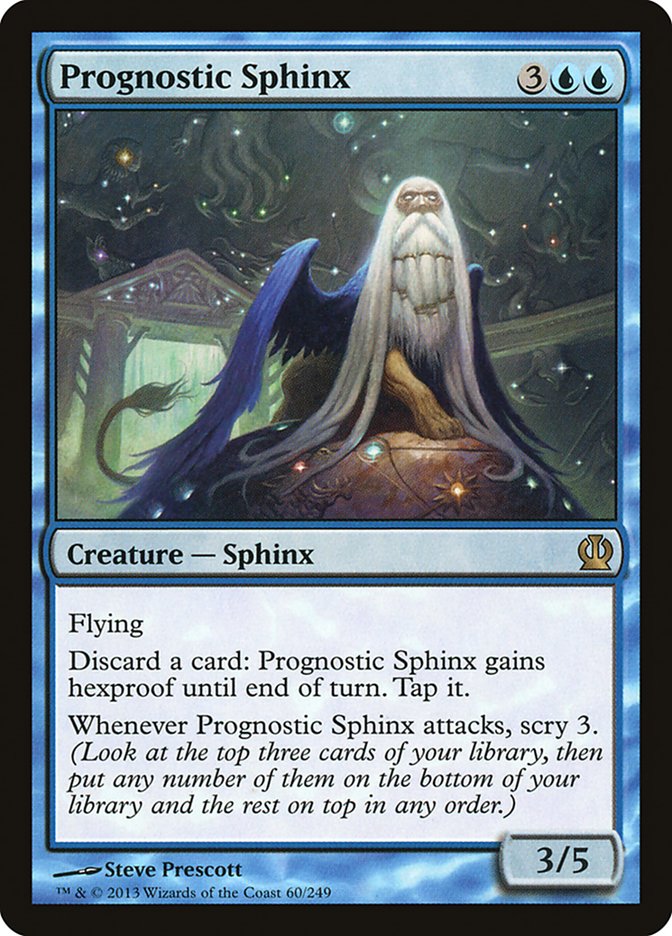 Magic the Gathering Card - Prognostic Sphinx - MTG Circle