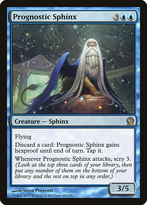 Magic the Gathering Card - Prognostic Sphinx - MTG Circle
