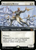 Magic the Gathering Card - Monastery Mentor - MTG Circle