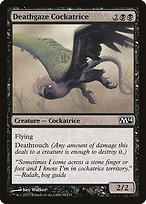 Magic the Gathering Card - Deathgaze Cockatrice - MTG Circle