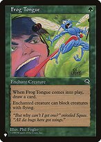 Magic the Gathering Card - Frog Tongue - MTG Circle