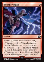 Magic the Gathering Card - Thunder Magic - MTG Circle