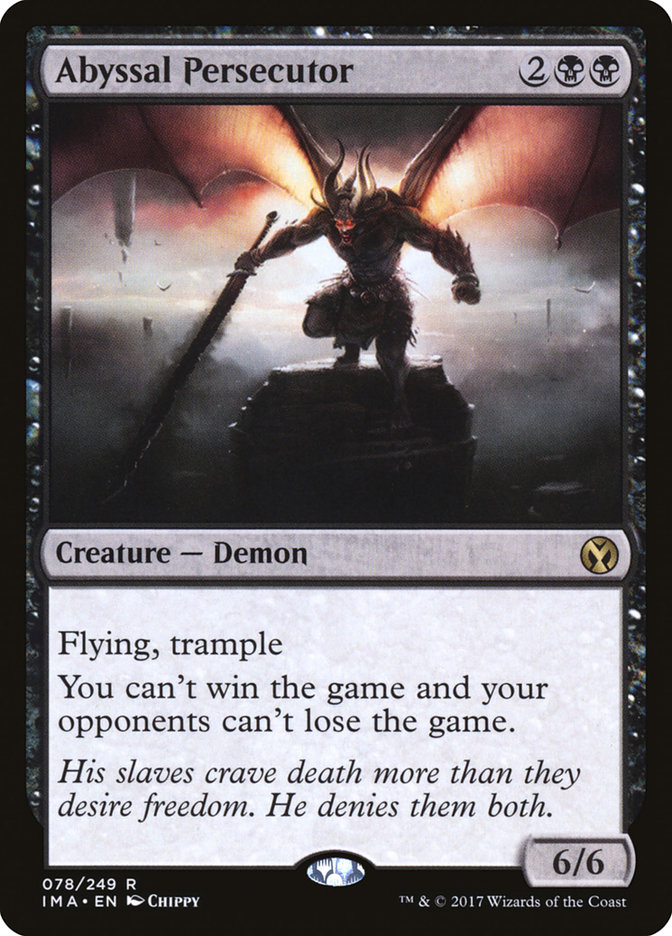 Magic the Gathering Card - Abyssal Persecutor - MTG Circle