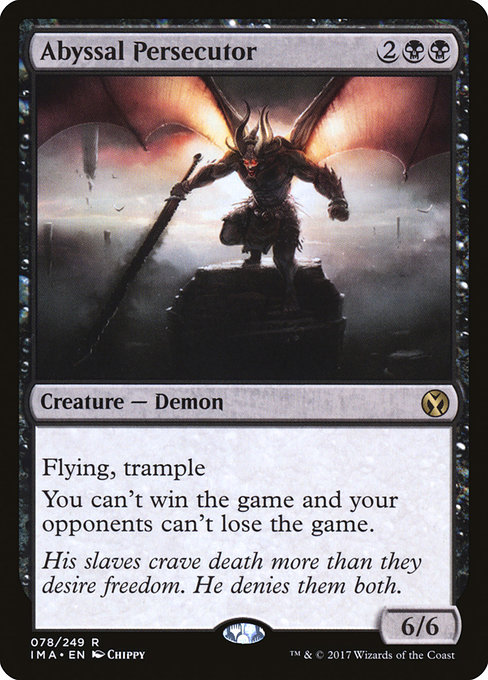 Magic the Gathering Card - Abyssal Persecutor - MTG Circle