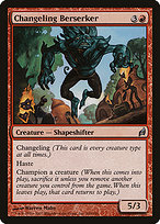 Magic the Gathering Card - Changeling Berserker - MTG Circle