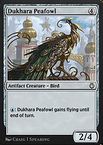 Magic the Gathering Card - Dukhara Peafowl - MTG Circle