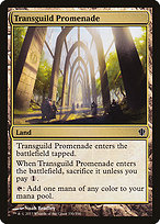 Magic the Gathering Card - Transguild Promenade - MTG Circle