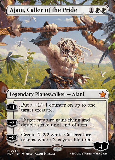 Magic the Gathering Card - Ajani, Caller of the Pride - MTG Circle