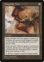 Magic the Gathering Card - Magnetic Web - MTG Circle