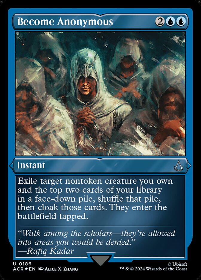 Magic the Gathering Card - Become Anonymous - MTG Circle