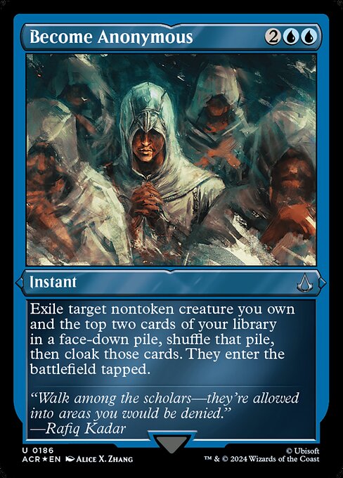 Magic the Gathering Card - Become Anonymous - MTG Circle